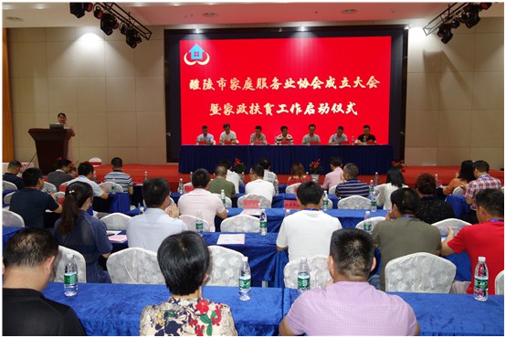 抱團(tuán)發(fā)展、齊心扶貧 醴陵市家庭服務(wù)業(yè)協(xié)會成立